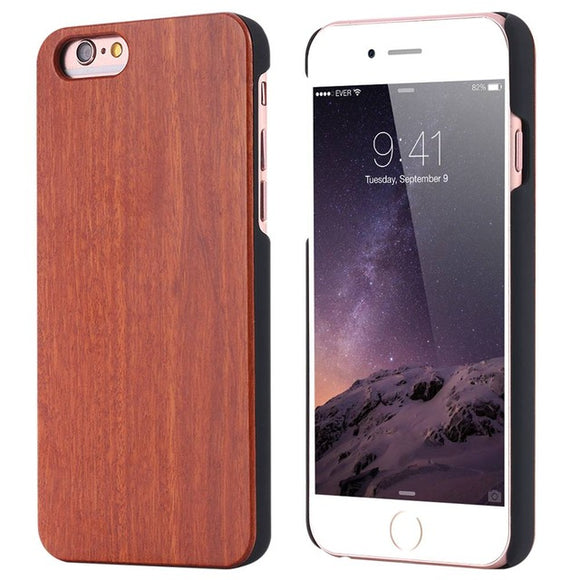 Retro Real Wooden Phone Case For iPhone 5 5S SE