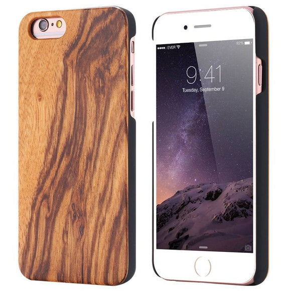 Retro Real Wooden Phone Case For iPhone 7