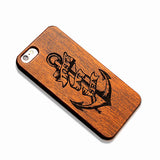 Natural Embossed Wood Phone Cases for For iphone 8